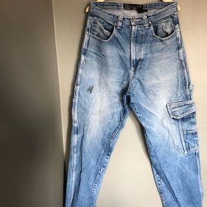 Vintage THUG LIFE Jeans Hiphop 90s Tupac Sz 32